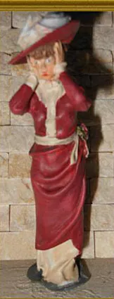Just Plain Folks JPF 3086 Well Dressed Lady - Surprised