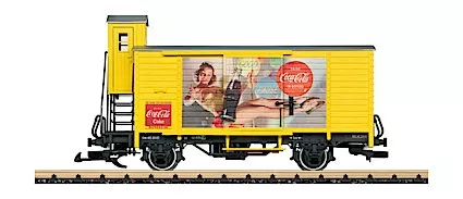 LGB 43359 DB Coca-Cola Refrigerator Car, Era III w/Metal Wheels, Collection Item
