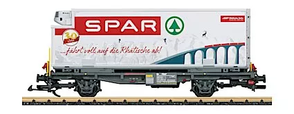 LGB 46897 RhB "Spar" Container Car, Collection Item