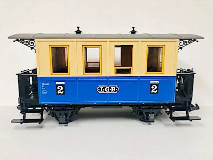 LGB 72302DBlue Passenger Car #2- NO BOX