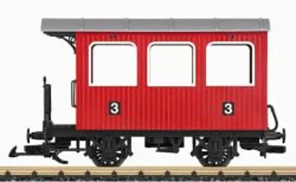LGB 93402 Toy Train Passenger Car, red Collection Item