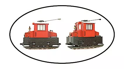 Mighty Mack Switcher, Undecorated, Red, by Hartland Trains