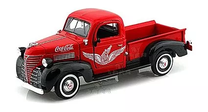 Motor City Coca-Cola - Plymouth Pickup Truck (1941, 1:24, Red)