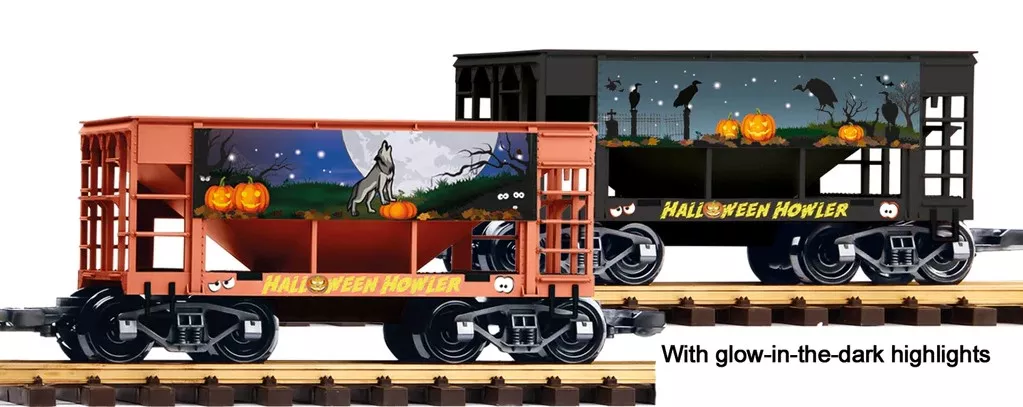 PIKO 38932 Halloween Howler Ore Car, 2-Pack