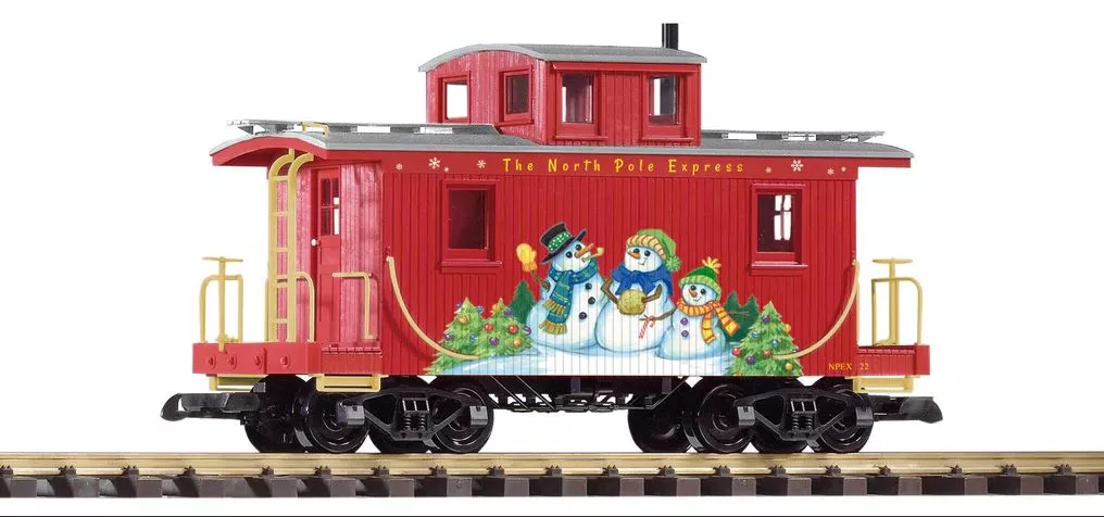 PIKO 38949 Christmas Wood Caboose