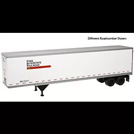 Pines 45' Semi Trailer - Assembled - Master(R) -- Iowa Interstate IRMZ #230365 (white, red)