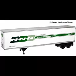 Pines 45' Semi Trailer - Assembled - Master(R) -- Providence & Worcester (white, brown, orange)