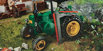 Pola 331901 Lanz Tractor with Mower Kit