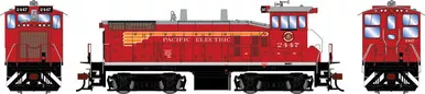 PRE-ORDER: Athearn 2528 - EMD SW1500 (DC Silent) Pacific Electric (PE) 2447 - HO Scale
