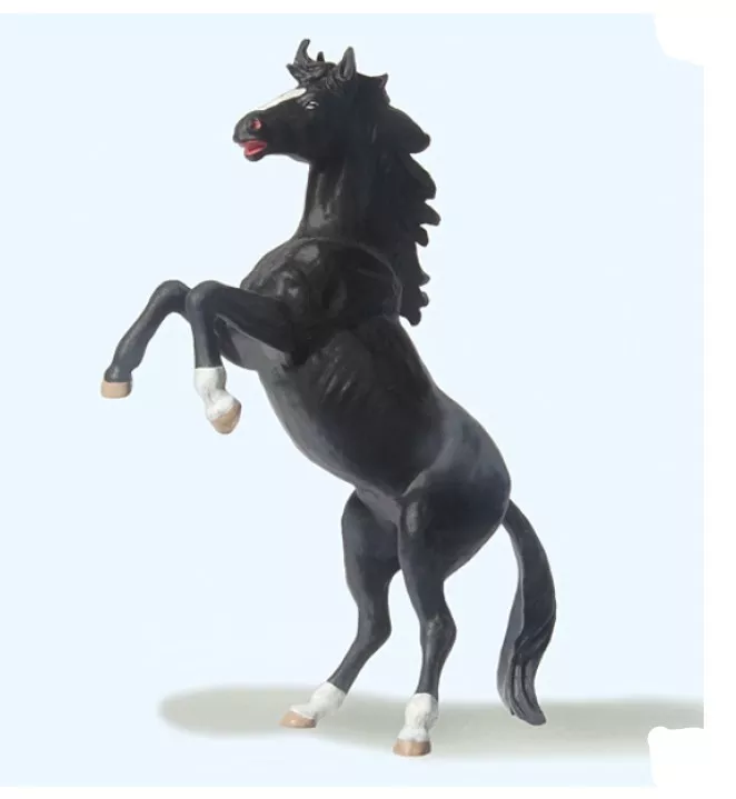 Preiser 47020 Horse Rearing On Hind Legs