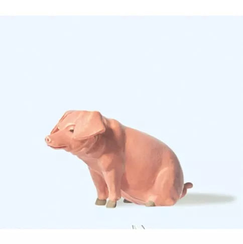 Preiser 47047 Pig Sitting