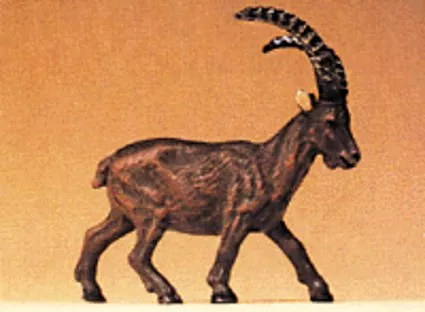 Preiser 47710 Walking Ibex w/Raised Head