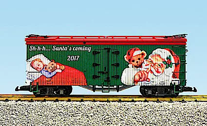 R13035 USA Trains 2017 Christmas Refrigerator Car