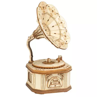 Robotime TG408 - Gramophone - Kit