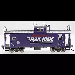 Standard Cupola Caboose -- Montana Rail Link (blue, white, black) #1007