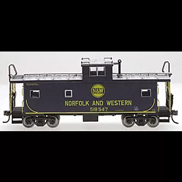 Standard Cupola Caboose -- Norfolk & Western #518580 (blue, yellow)