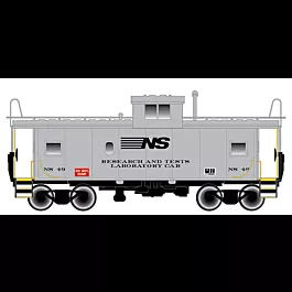 Standard Vision Cupola Caboose -- Norfolk Southern "Research Car" #49 (gray, black)
