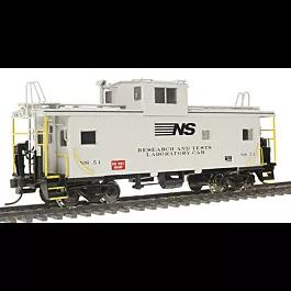 Standard Vision Cupola Caboose -- Norfolk Southern "Research Car" #51 (gray, black)