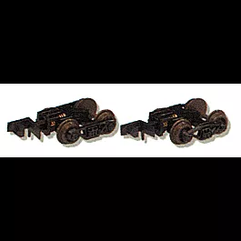 Talgo Type Freight Car Trucks w/Rapido Couplers -- Roller Bearing