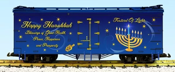USA TRAINS 2020 Hanukkah Reefer