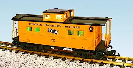 USA Trains R12171 Center Cupola Caboose Toronto Hamilton & Buffalo - Yellow/Black