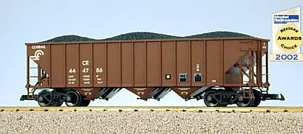 USA Trains R14008 Conrail 70 Ton 3 Bay Coal Hoppers