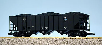 USA Trains R14012 Boston & Main 70 Ton 3 Bay Coal Hoppers