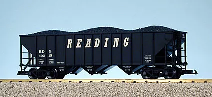USA Trains R14015 Reading 70 Ton 3 Bay Coal Hoppers