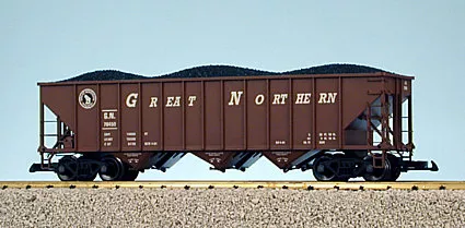 USA Trains R14017 Great Northern 70 Ton 3 Bay Coal Hoppers