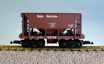 USA Trains R14212 Great NorthernOre Car- Freight Car Brown