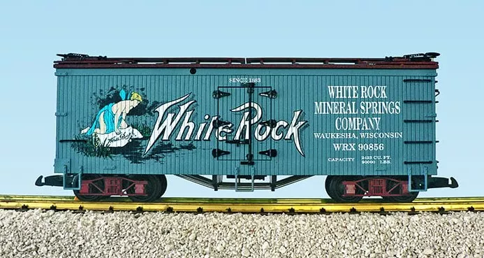 USA Trains R16002 White Rock - Blue and Tuscan
