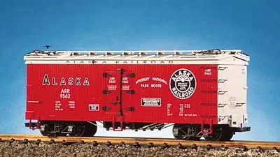 USA Trains R16204D Alaska Railroad - Red/Silver