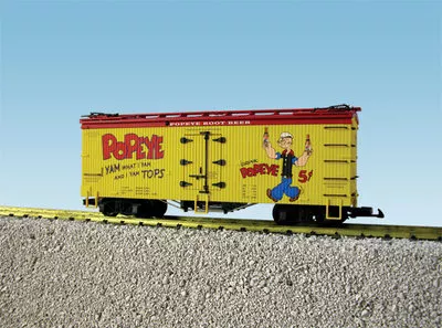 USA Trains R16348 Popeye Root Beer - Yellow/Red