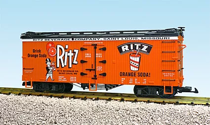 USA Trains R16420 Ritz Orange Soda, Orange / Black