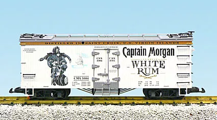 USA Trains R16474 Captain Morgan White Rum – White/Silver