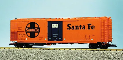 USA Trains R16702 Santa Fe "Ship and Travel" 50 Ft. Refer