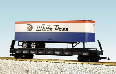 USA Trains R17020 White Pass Piggyback Flat Car