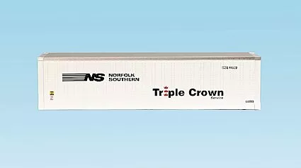 USA Trains R1710B NS Triple Crown 40'Intermodal Shipping Container w/Smooth Sides