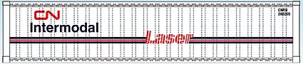 USA Trains R1711Q 45 ft. CN Intermodal