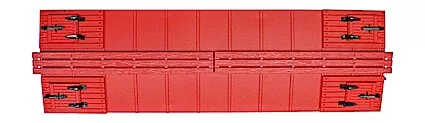 USA Trains R2092 Reefer Roof w/Operating Ice Hatches - Black, Silver or Red