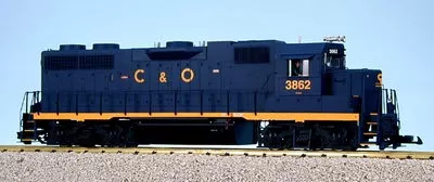 USA Trains R22219 C&O GP 38-2 Diesel Locomotive, Blue
