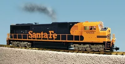 USA Trains R22601 SD70 MAC Diesel, Santa Fe, Blue/Yellow