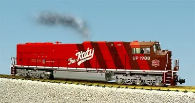 USA Trains R22618 SD70 MAC Diesel, UP Heritage/Katy, Red/Maroon