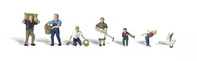 WOODLAND SCENICS - Farm People (HO Scale) (A1857)
