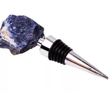 ZEE'S CREATIONS - Gemstoppers - Labradorite Bottle Stopper (GS2001)