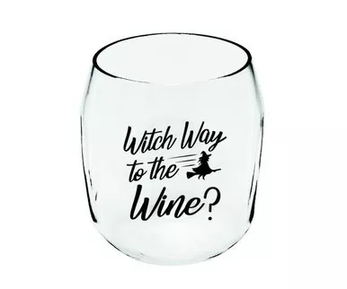 ZEE'S CREATIONS - Witch Way Ever Drinkware Wine Tumbler (ED1001-CHW2)