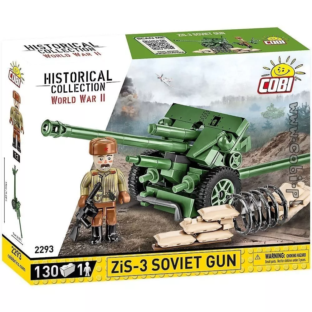 ZiS-3 76mm Divison Gun 130 Piece